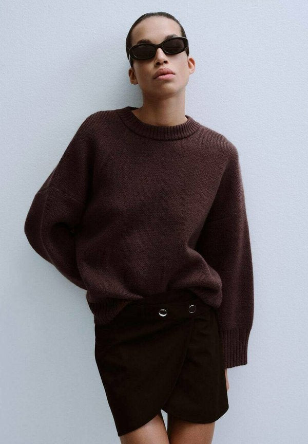 Mango Jumper - bordeaux
