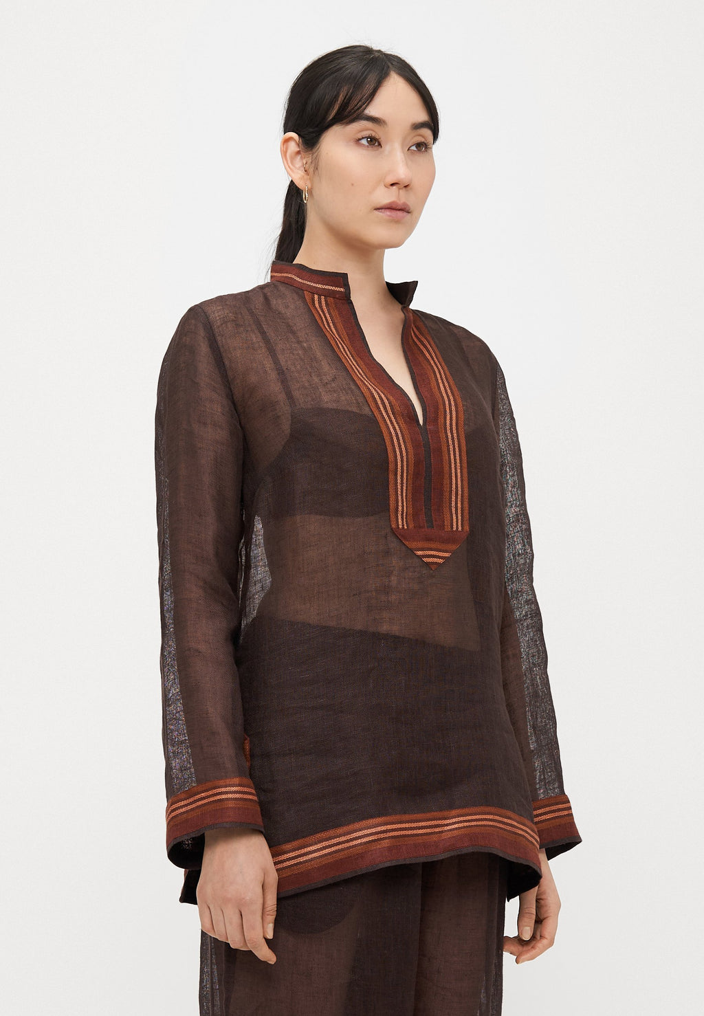 Tory Burch STRIPED TUNIC
