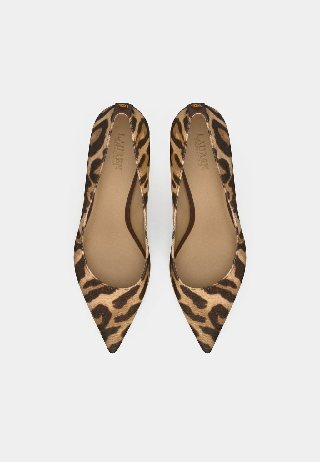 Lauren Ralph Lauren ADRIENNE ZEBRA-PRINT CANVAS PUMP