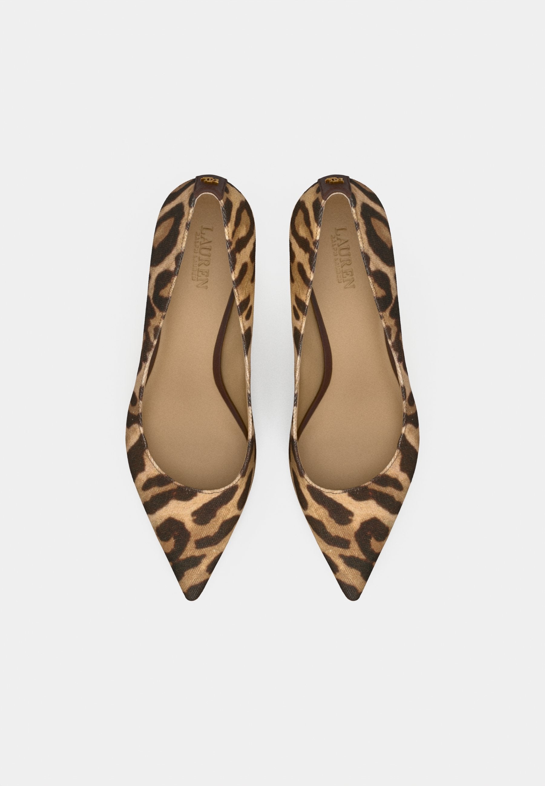 Lauren Ralph Lauren ADRIENNE ZEBRA-PRINT CANVAS PUMP