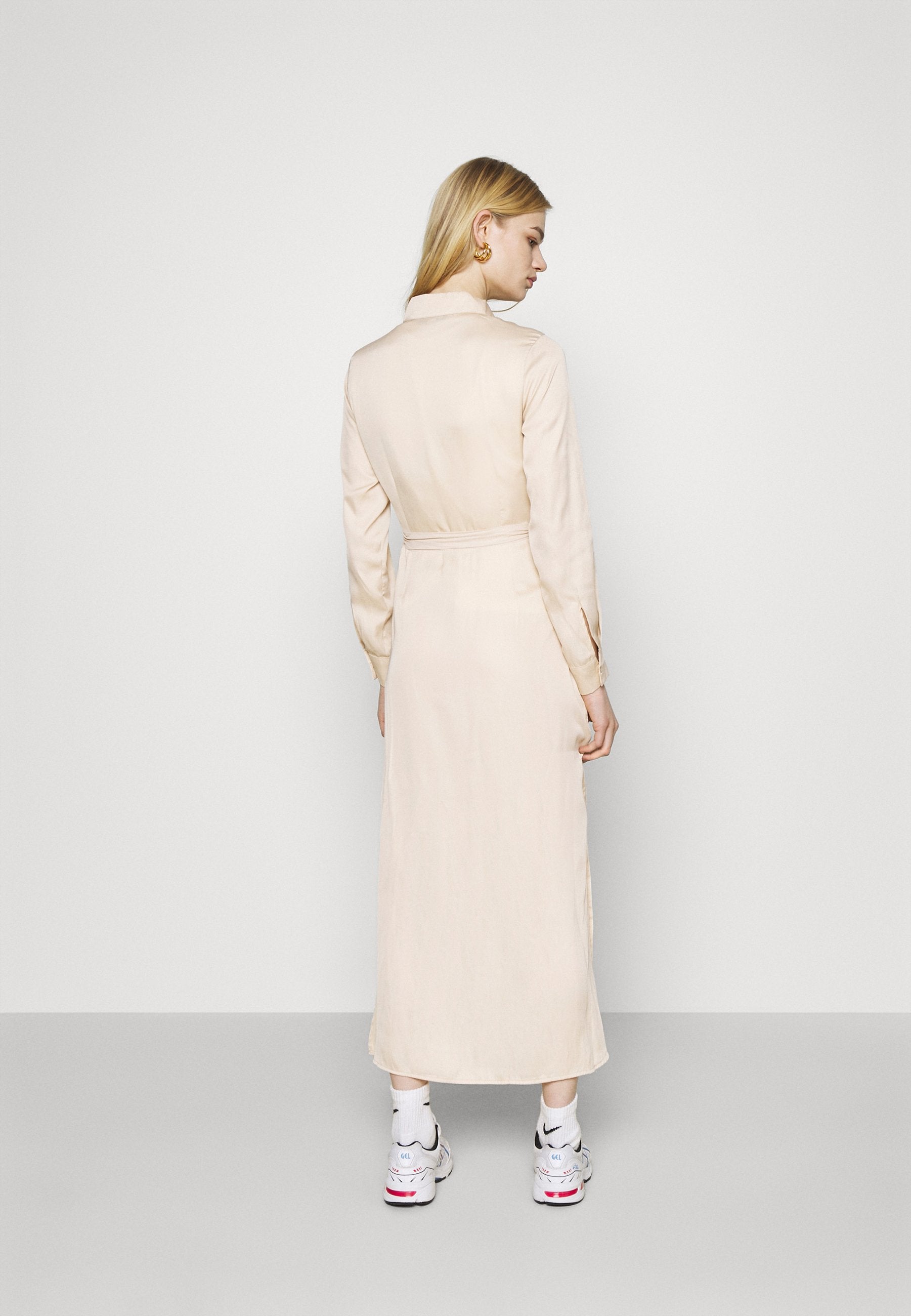 NU-IN BELTED DRESS