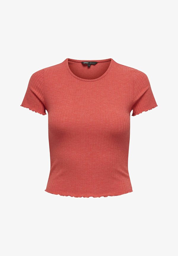 ONLY ONLEMMA - Basic T-shirt - flame scarlet