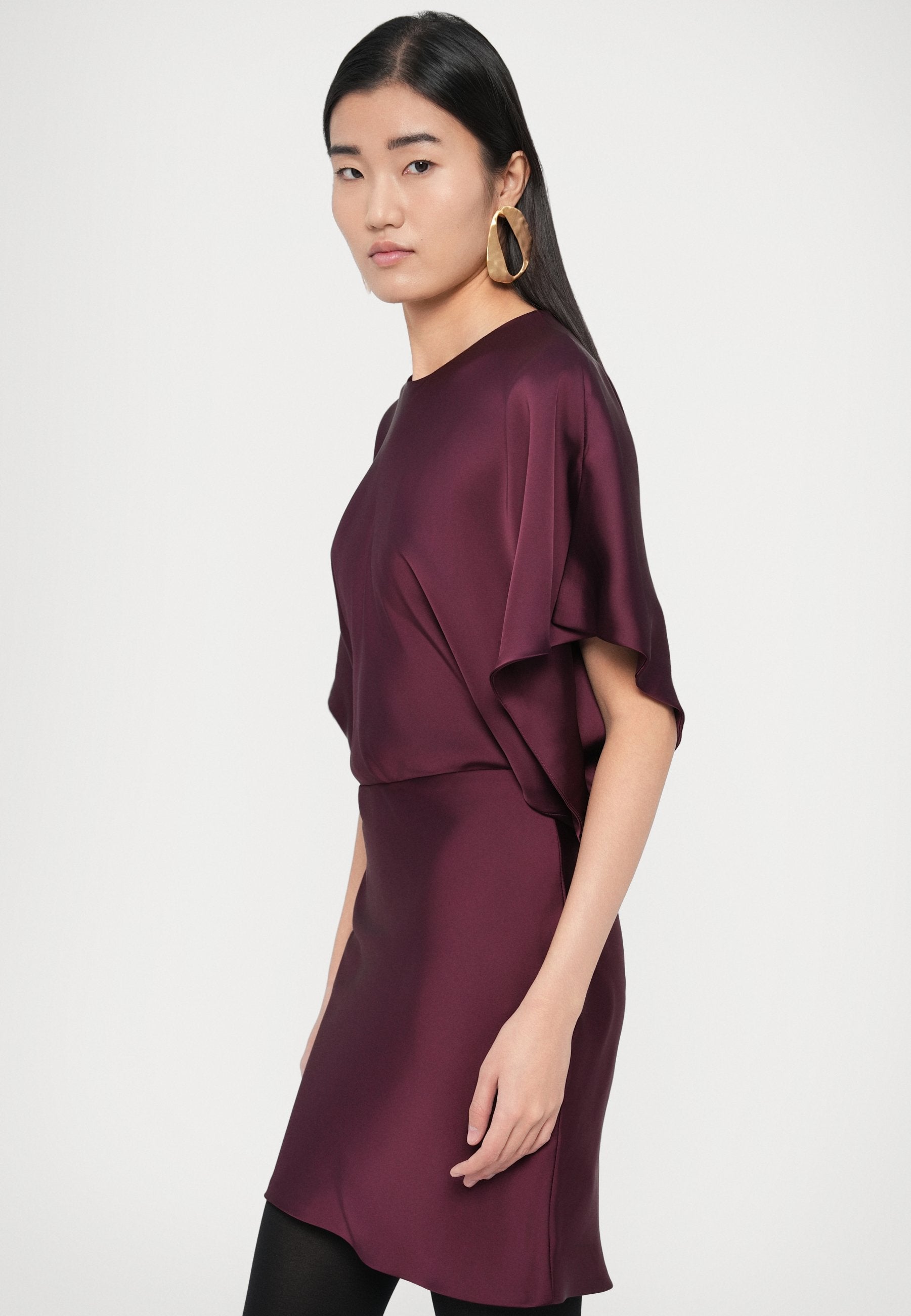 Norma Kamali REVERSE OBIE DRESS