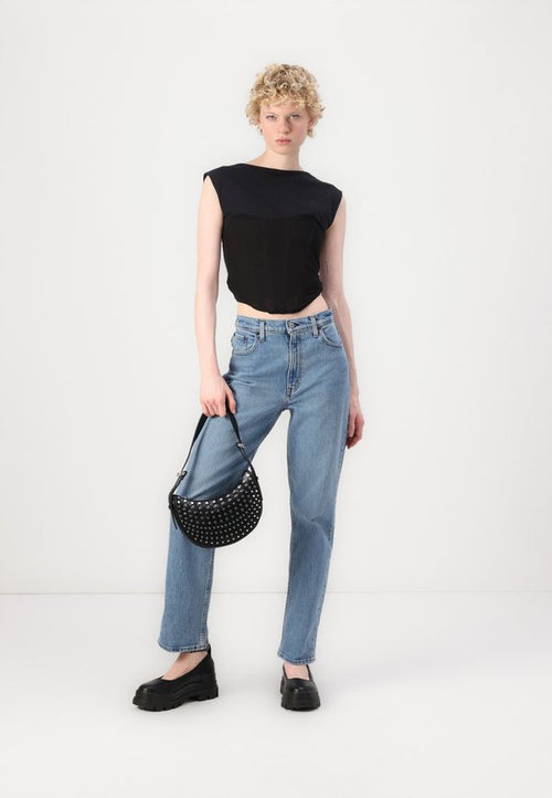 Abercrombie & Fitch Ultra High Rise 90s Straight Jean