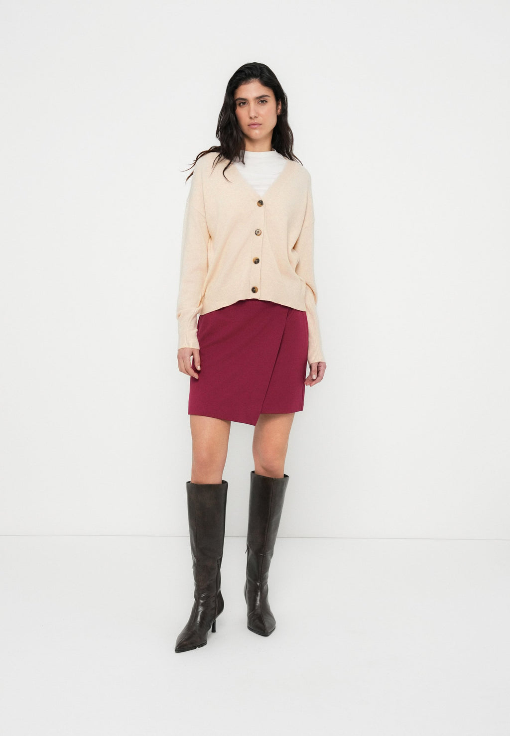 VILA VIRIL V-NECK KNIT CARDIGAN - NOOS