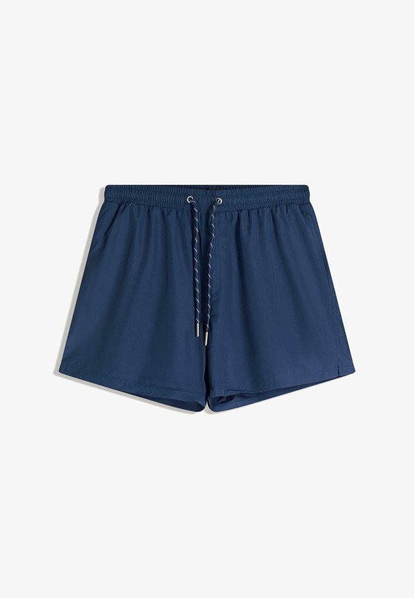Bershka BASIC  - Swimming shorts - dark blue