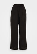 Vero Moda Wide-leg VMLINN Mid waist - Trousers - black