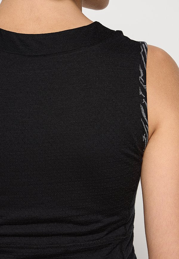 icebreaker MERINO 125 LIGHT WEIGHT ZONEKNIT CROPPED O LINES