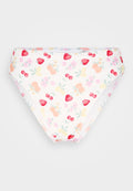 Hollister Co. Curvy High-Leg High-Waist Ribbed Cheeky Bikini Bottom