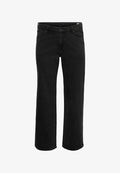 Vero Moda Curve Wide-fit VMCTESSA-STRETCH High rise Wide Leg Fit - Straight leg jeans - black denim