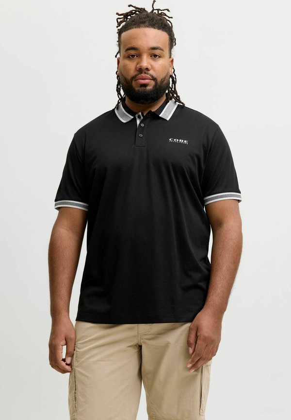 Jack & Jones Plus Size - Polo shirt - black