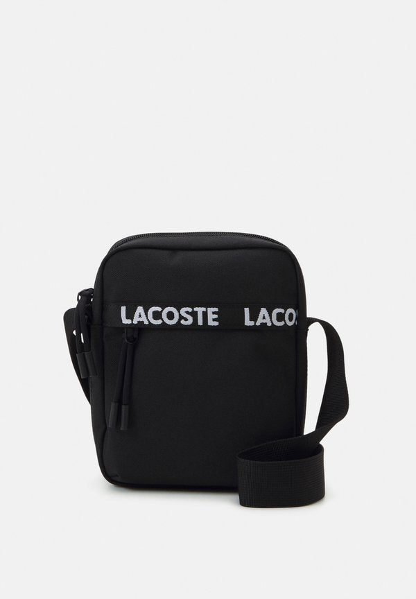 Lacoste NEOCROC SEASONAL UNISEX - Cross body bag - noir