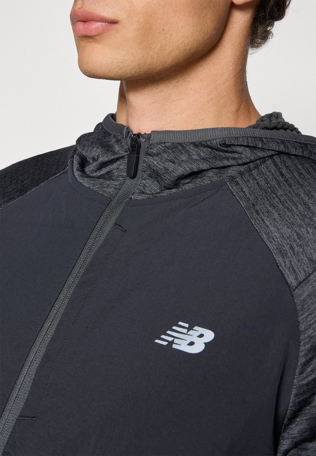 New Balance GRID HOODED FULL ZIP