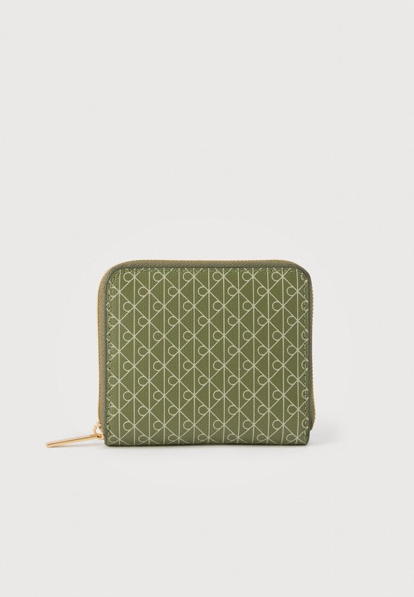 Calvin Klein EMBLEM SQUARE - Wallet - olivine