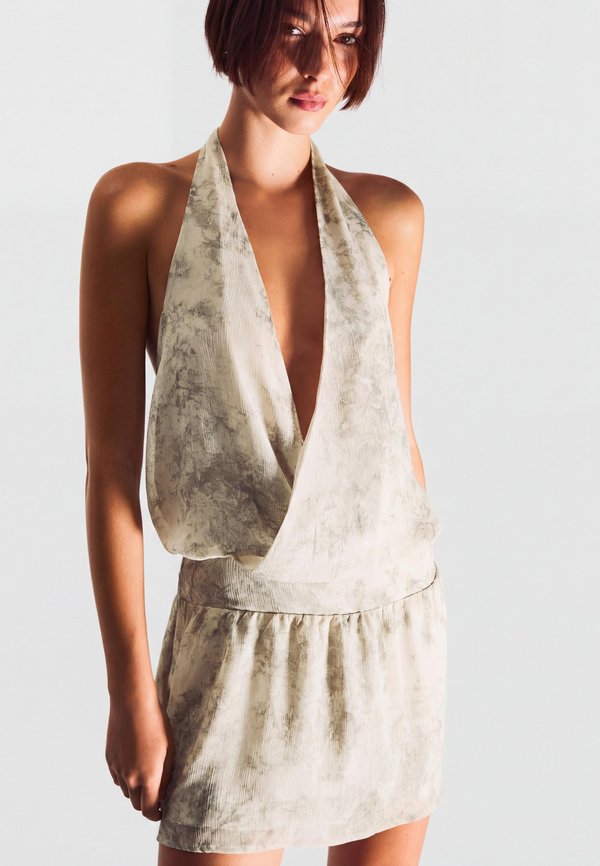Bershka Day dress - sand