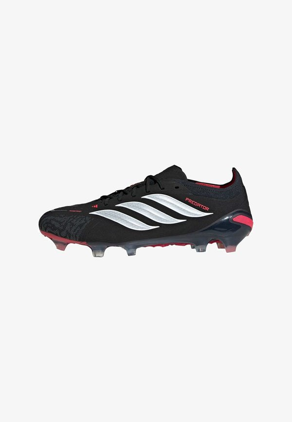 adidas Performance PREDATOR ELITE  - Firm-ground football boots - core black   cloud white   lucid red