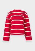 LOGO EMBROIDERY TERRY CREW NECK SWEATSHIRT Media 1