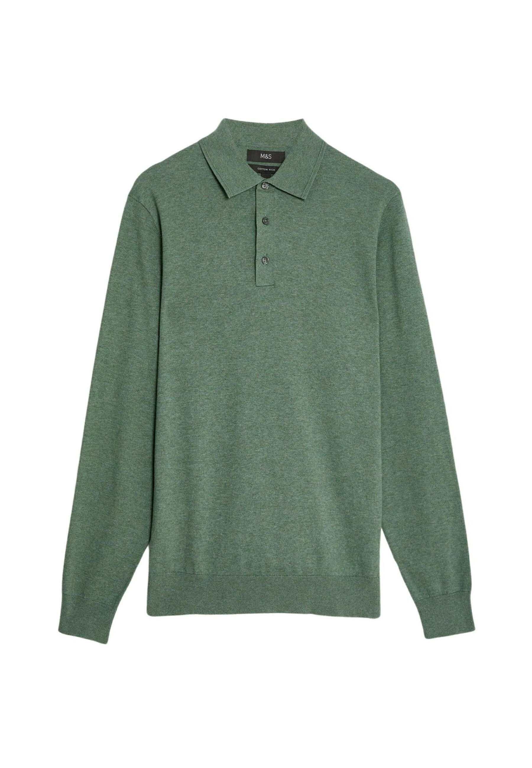 Marks & Spencer Cotton Rich Tipped Knitted