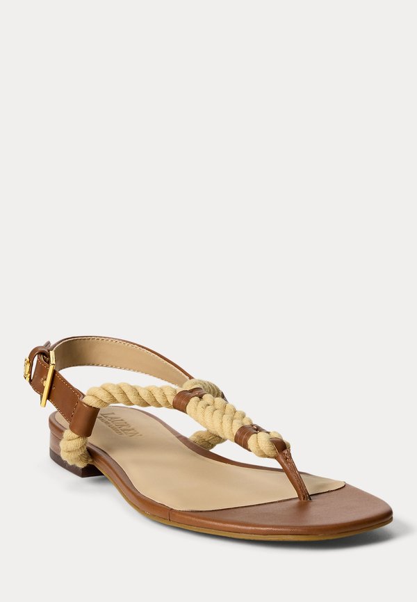 Lauren Ralph Lauren EVERLEY CALFSKIN & ROPE SANDA