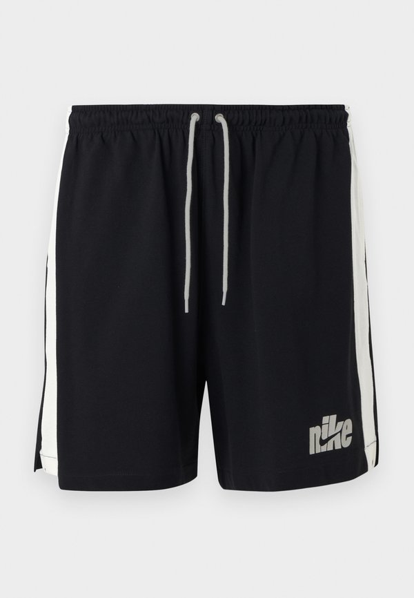 Nike Sportswear CLUB FUTBOL - Tracksuit bottoms - black/sail
