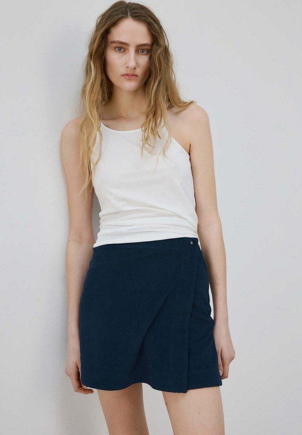 Mango ADULT - A-line skirt - blue