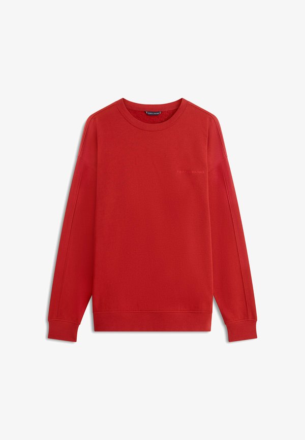 Tommy Hilfiger ESSENTIAL LOGO LOUNGE TRACK  - Pyjama top - dark magma
