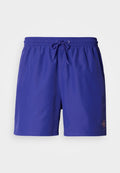 Calvin Klein Swimwear MEDIUM DRAWSTRING WAISTBAND - GRAPHIC MONOGRAM  - Swimming shorts - blue river fog