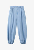 Mango ADULT - Jeans Tapered Fit - light blue