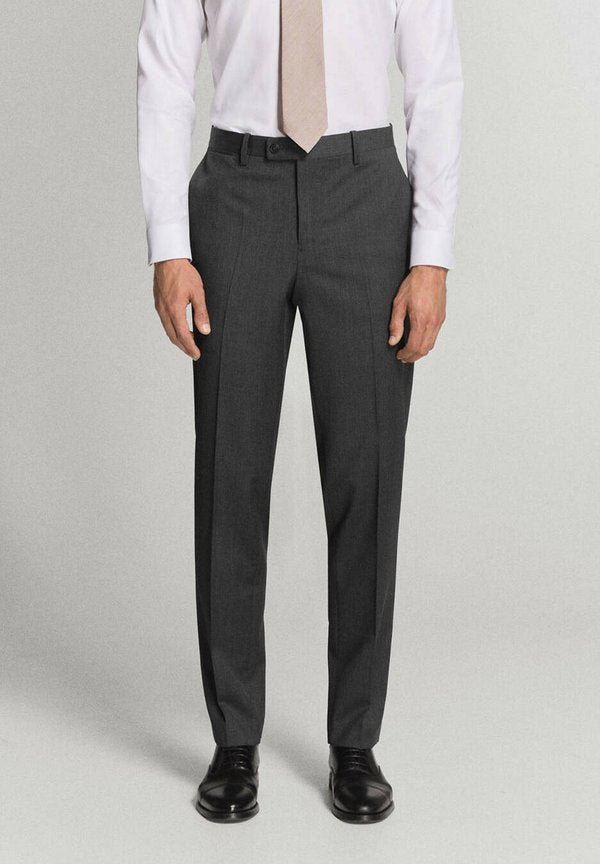 Mango ADULT - Suit trousers - grey
