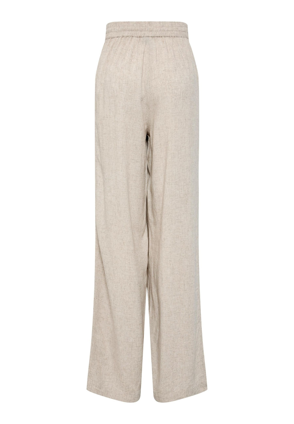Pieces Wide-leg PCPIA LINEN BLEND