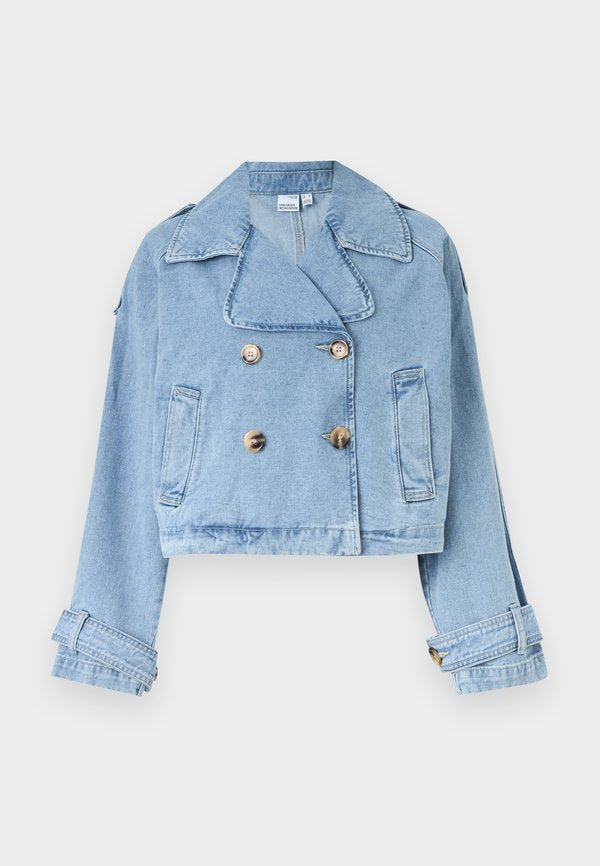 Vero Moda VMLELOU - Denim jacket - light blue denim
