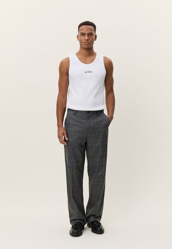 Les Deux RANDALL CHECK SUIT PANTS