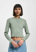 ONLY CROPPED - Long sleeved top - green
