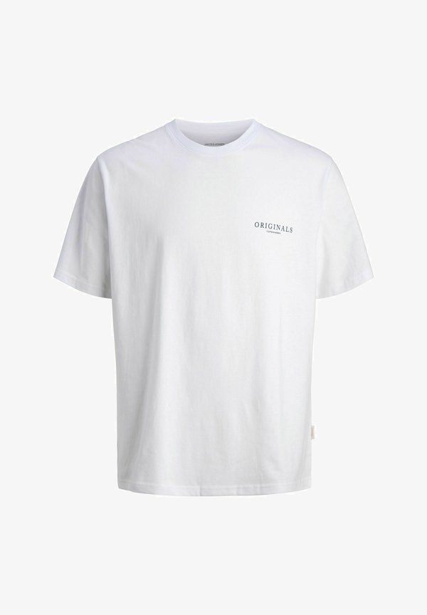 Jack & Jones T- - Print T-shirt - bright white