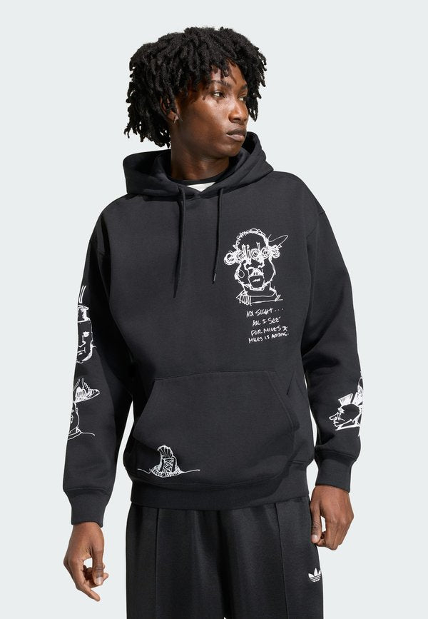 adidas Originals PETER MOORE HOO - Hoodie - black