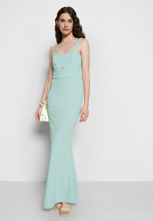 WAL G. WGXZL WEDDING - SAY YES CUT OUT MAXI DRESS