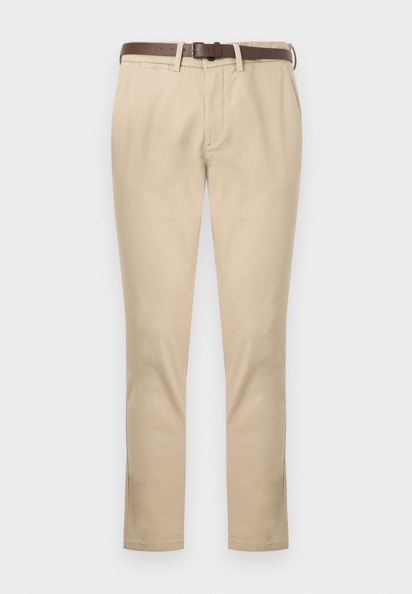 Jack & Jones JPSTMARCO ADAM BELTED - Chinos - string