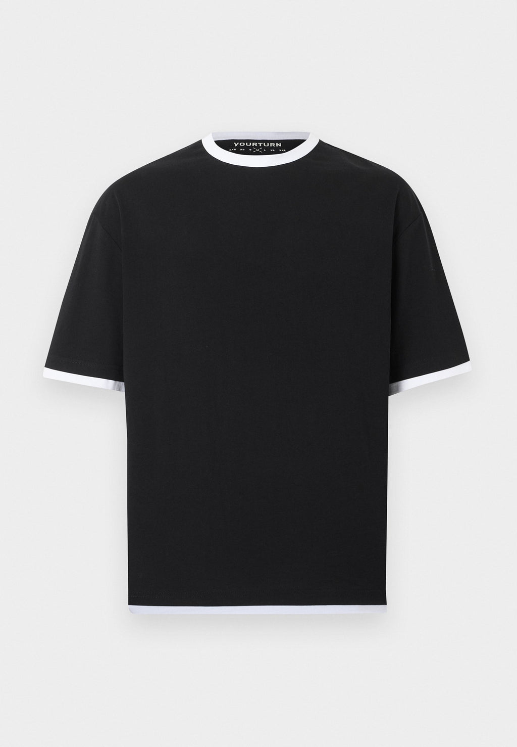 YOURTURN OVERSIZED FIT DOUBLE HEM