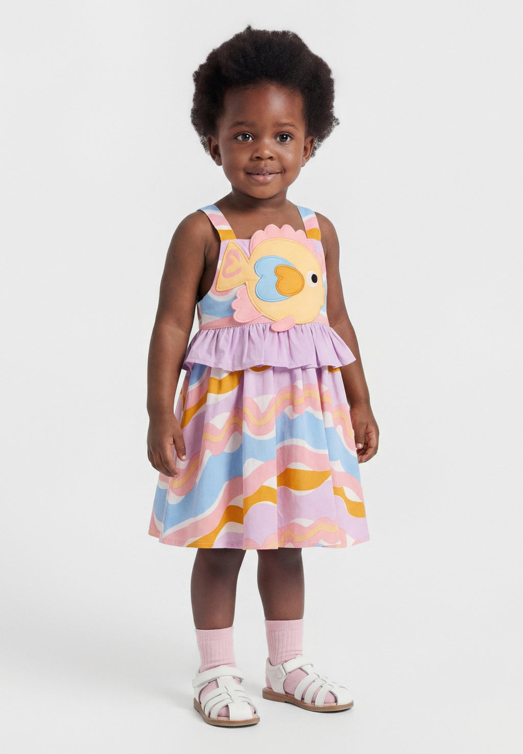 Stella McCartney Kids BABY WOVEN DRESS SET