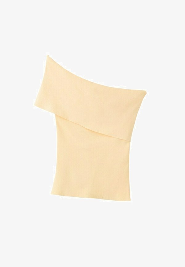 Mango ADULT - Print T-shirt - light yellow