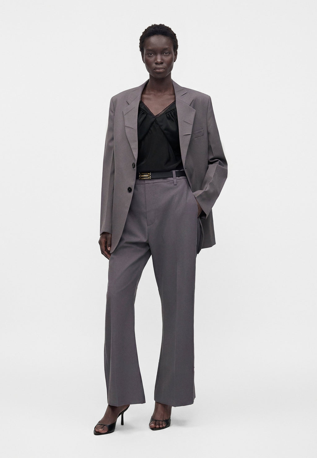 Victoria Beckham STEP COLLAR TAILORED JACKET