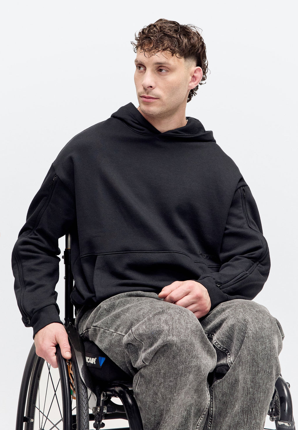 YOURTURN UNISEX ADAPTIVE RELAXED FIT SWEATSHIRT