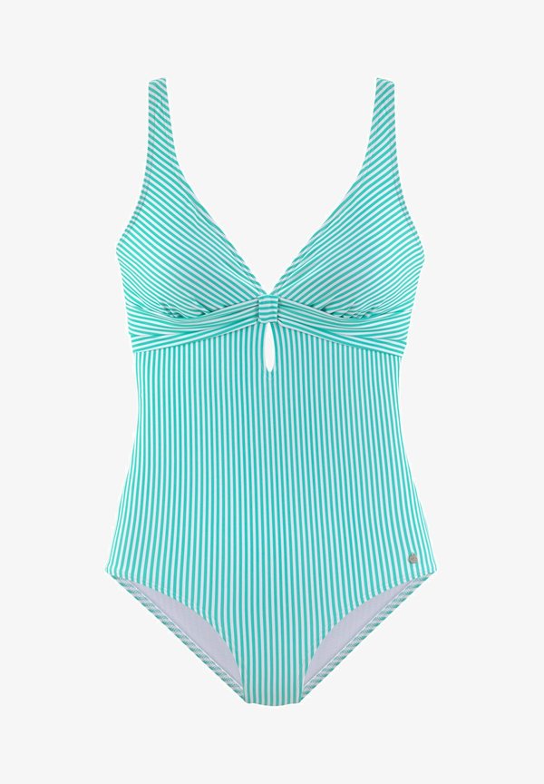 s.Oliver Swimsuit - mint/weiß