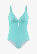 s.Oliver Swimsuit - mint/weiß