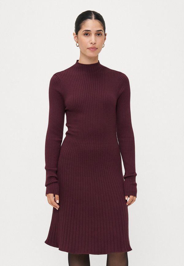 Vero Moda Petite VMNANCY SKATER - Jumper dress - winetasting