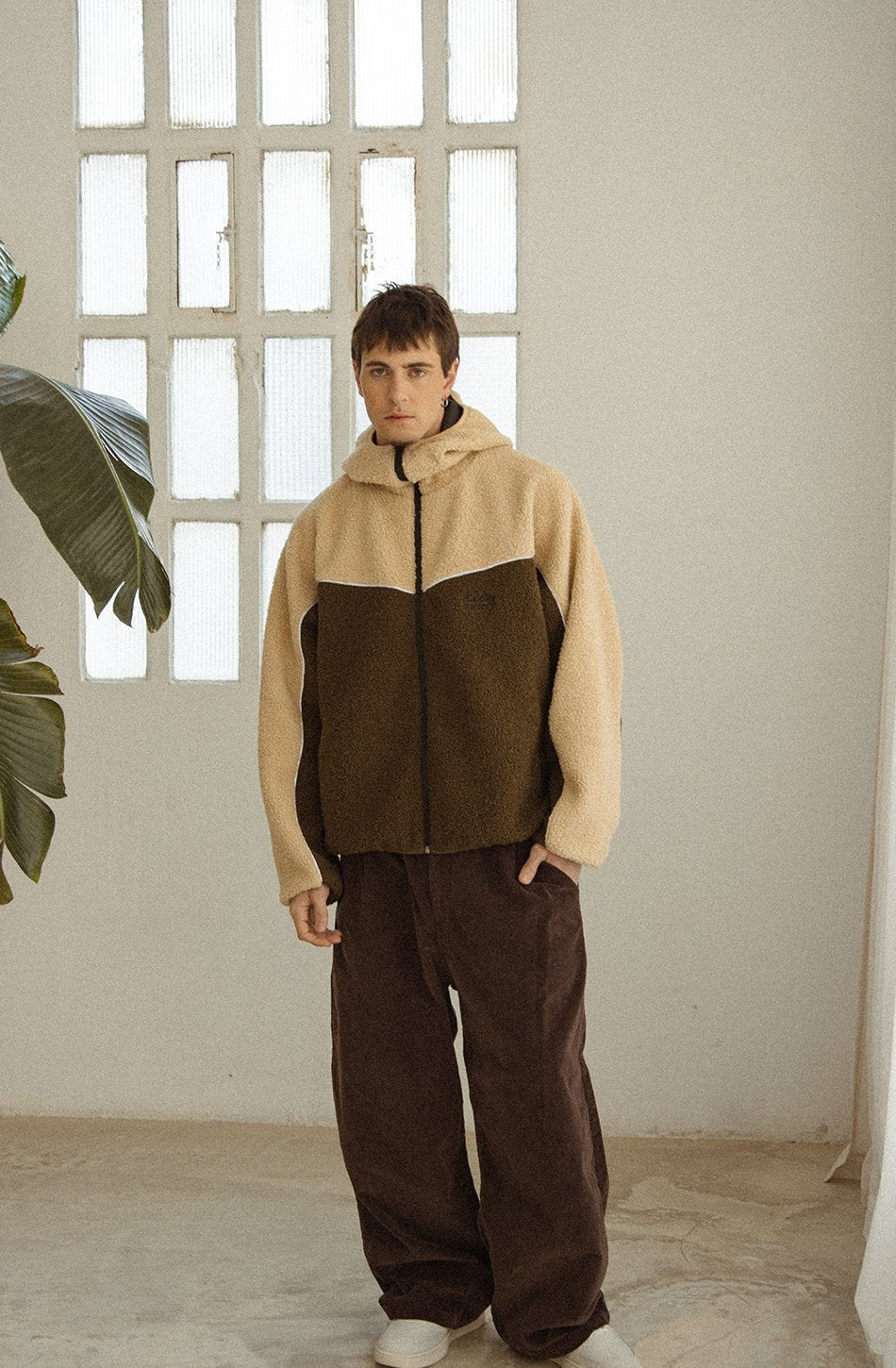 Kaotiko JACKET COMBINED CURLY UNISEX