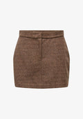ONLY ONLIMMY Short - A-line skirt - chestnut