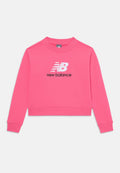 TERRY STACKED LOGO CREW  Media 1