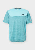 Under Armour UTILITY - Sports T-shirt - blue haze/black