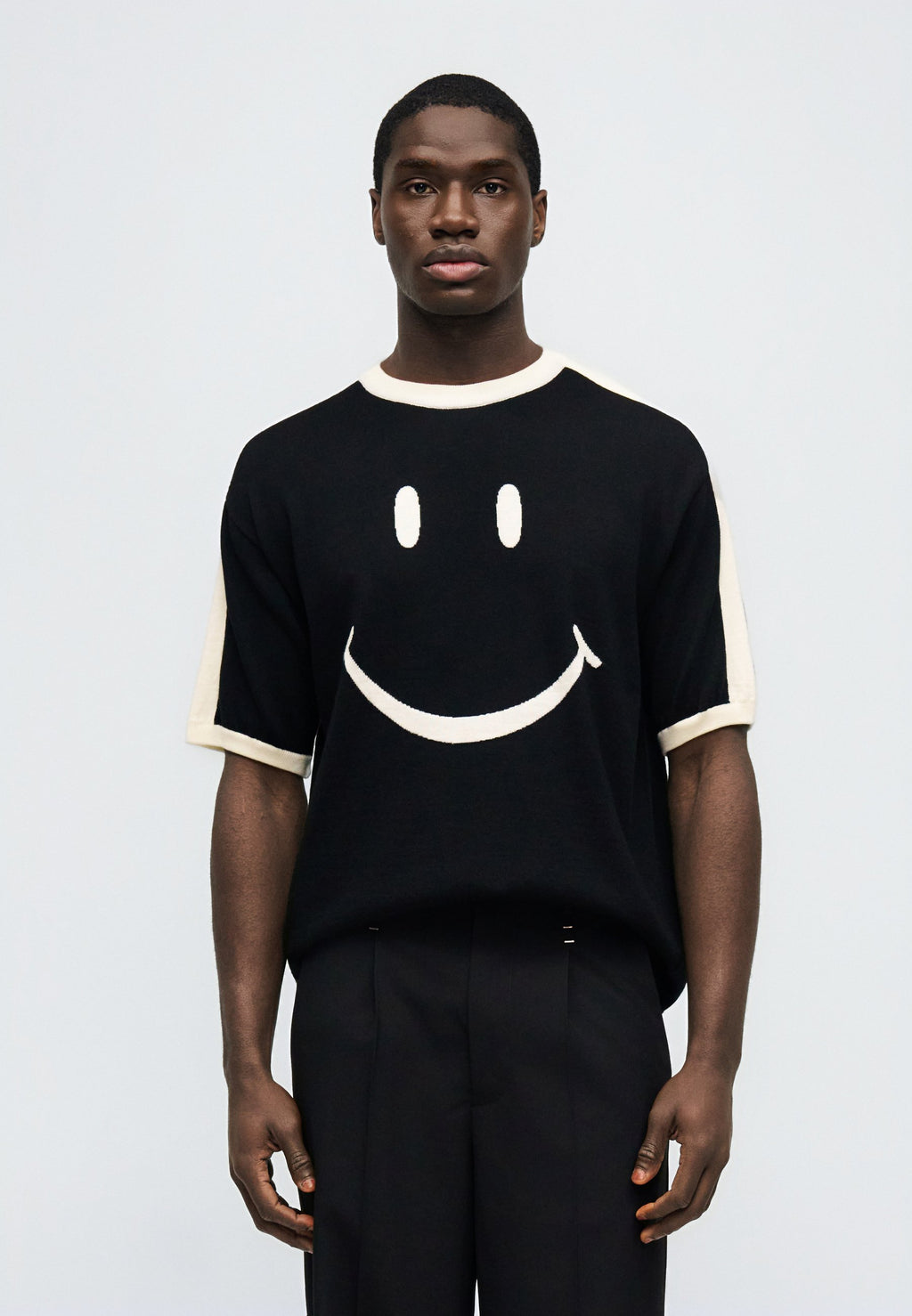 MOSCHINO SMILEY MAGLIA